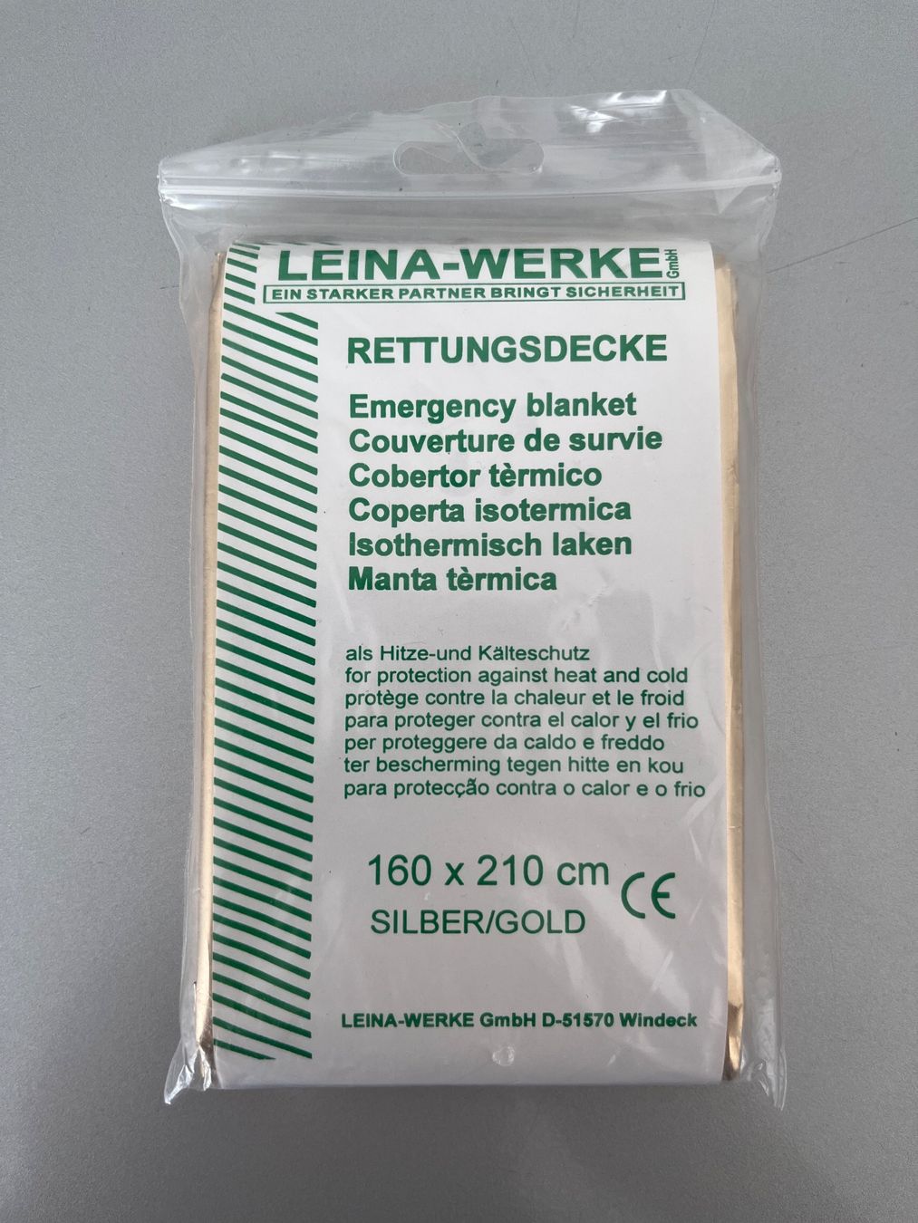 Kit di pronto soccorso: Div. Verbandsmaterial + Rettungsdecke Neu – Nuovo (secondo la descrizione) da Unterägeri venduto da flu_zp5d 6