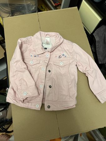 Jeansjacke rosa Grösse 80/86