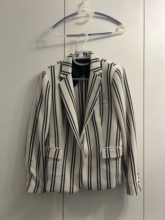 Zara Woman Blazer gestreift , XL