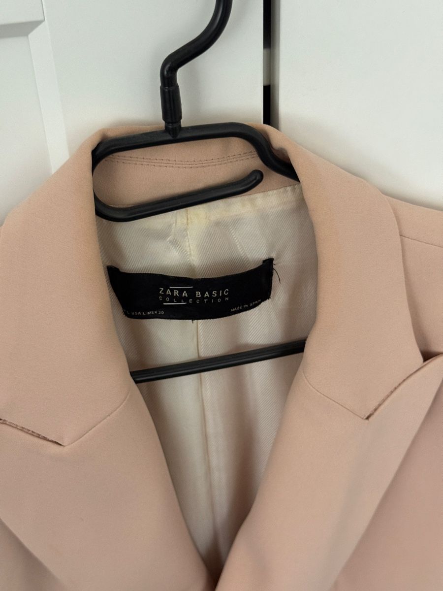 Zara Giacche: Zara Basic Blazer, Damen, Gr. L, Rosa, Frühling/Sommer – Usato da Zürich venduto da iva_iva 2