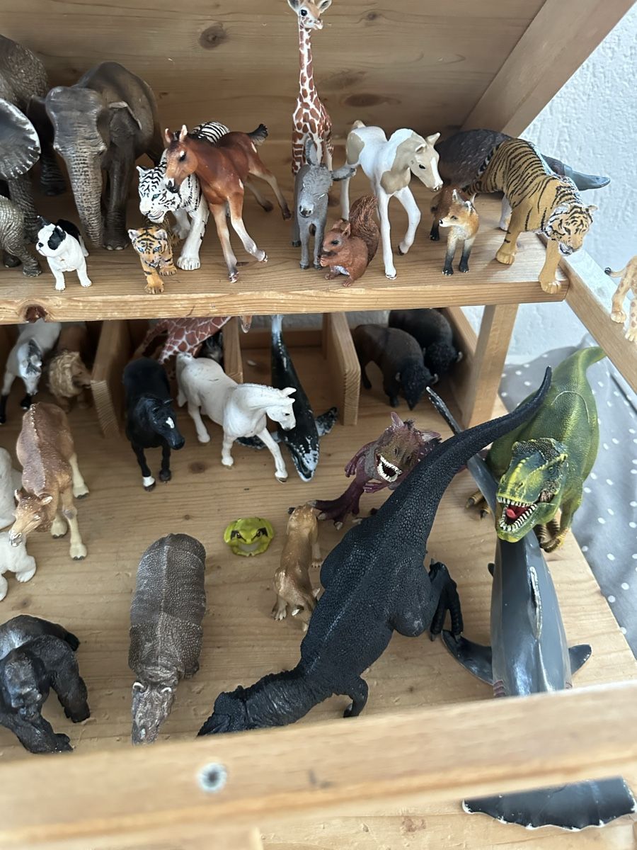 Schleich Giocattoli: 65 schleich Tiere mit Holzhaus – Usato da Wettingen venduto da hak_52m8 3