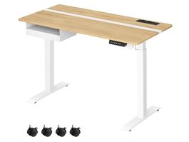Höhenverstellbarer Schreibtisch elektrisch 120x60cm ELEKTRA
