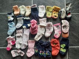 32 Paar, Socken-Set für Babys ab Neugeboren, viele Motive