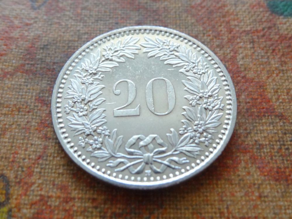 Toutes les monnaies: 20 Rp. 2012 – D'occasion à Romanel-sur-Lausanne par Swift13 1