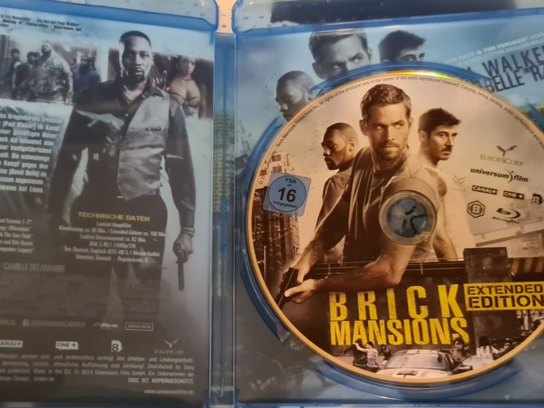 Tutti i DVDs: Brick Mansions Extended Edition – Nuovo (secondo la descrizione) da Oberkirch LU venduto da ThE_CoLLecTor666 2