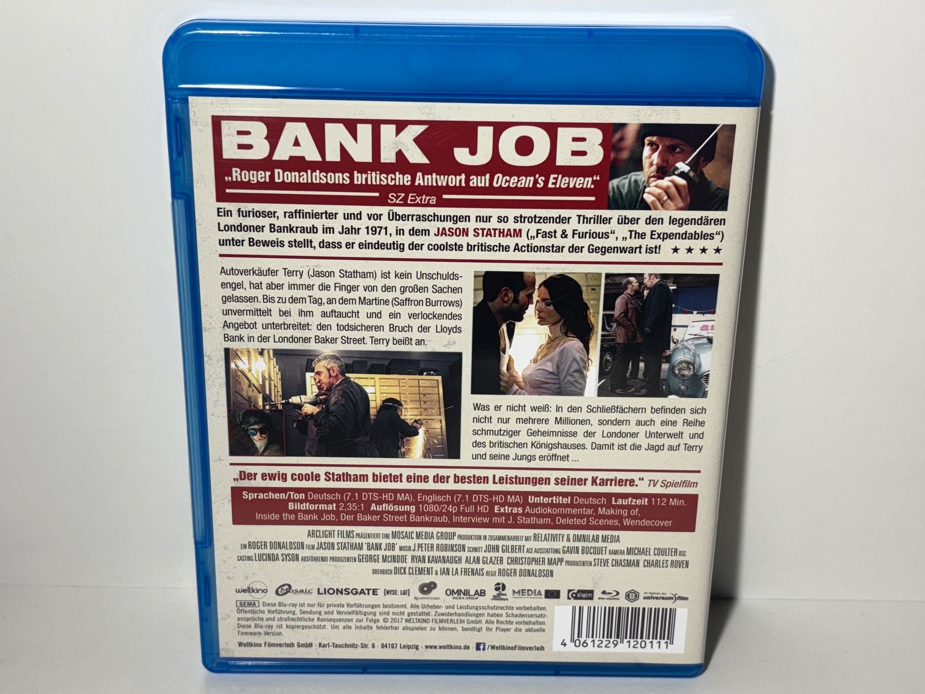Tutti i DVDs: Bank Job Blu Ray – Usato da Wilderswil venduto da Sstriker 1