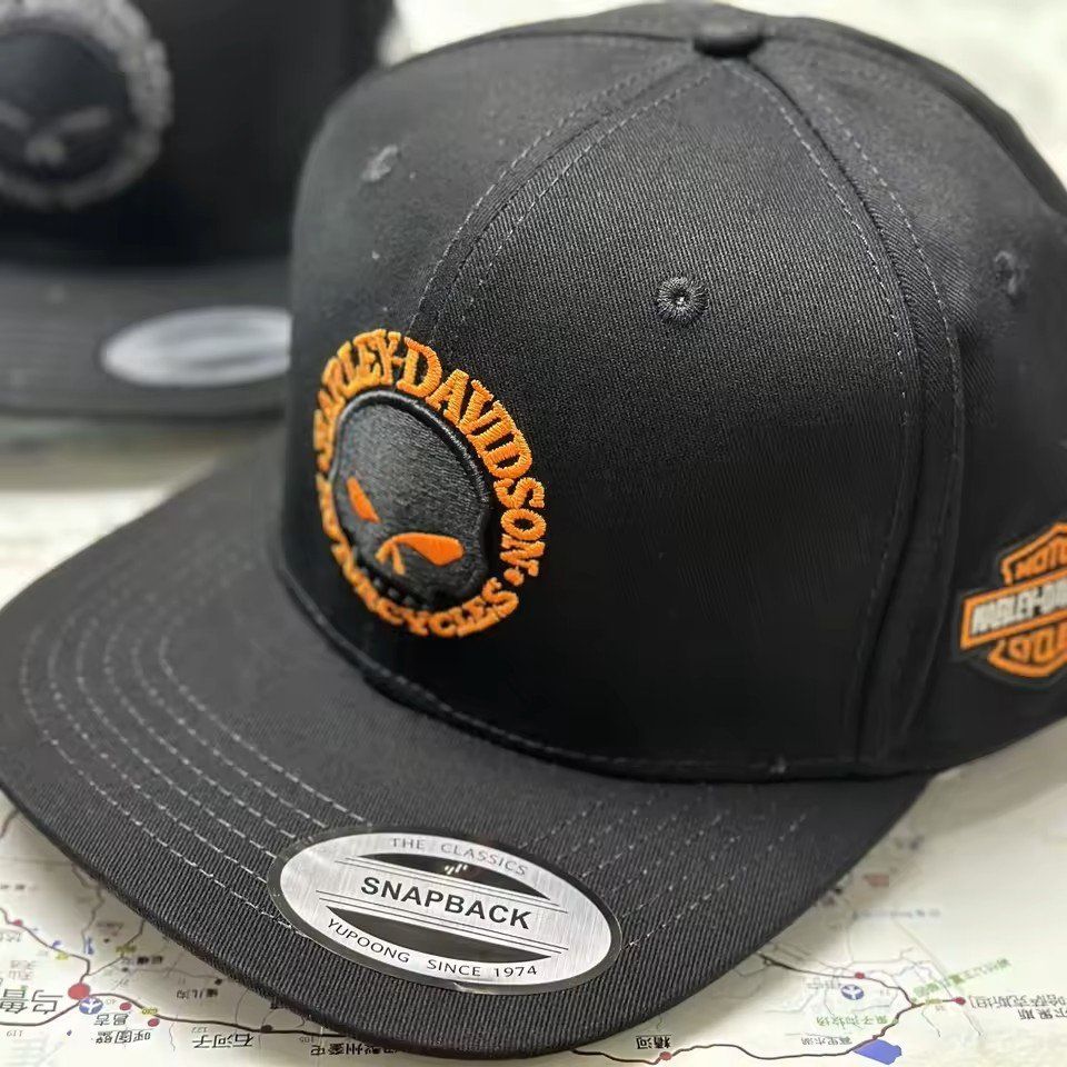 Copricapi, berretti & cappellini: Casquette Harley-Davidson noire M191 – Nuovo e nell'imballaggio originale da Allens venduto da MADE.IN.ROCK.N.ROLL