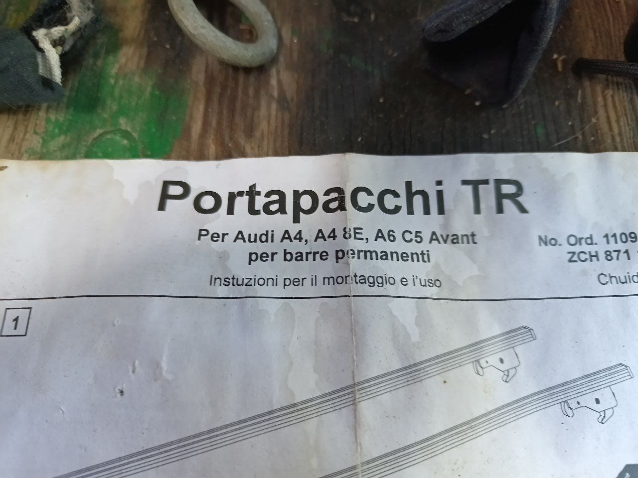 Portapacchi: Dachträger Audi A4 A6 – Usato da Gudo venduto da dispo3 4