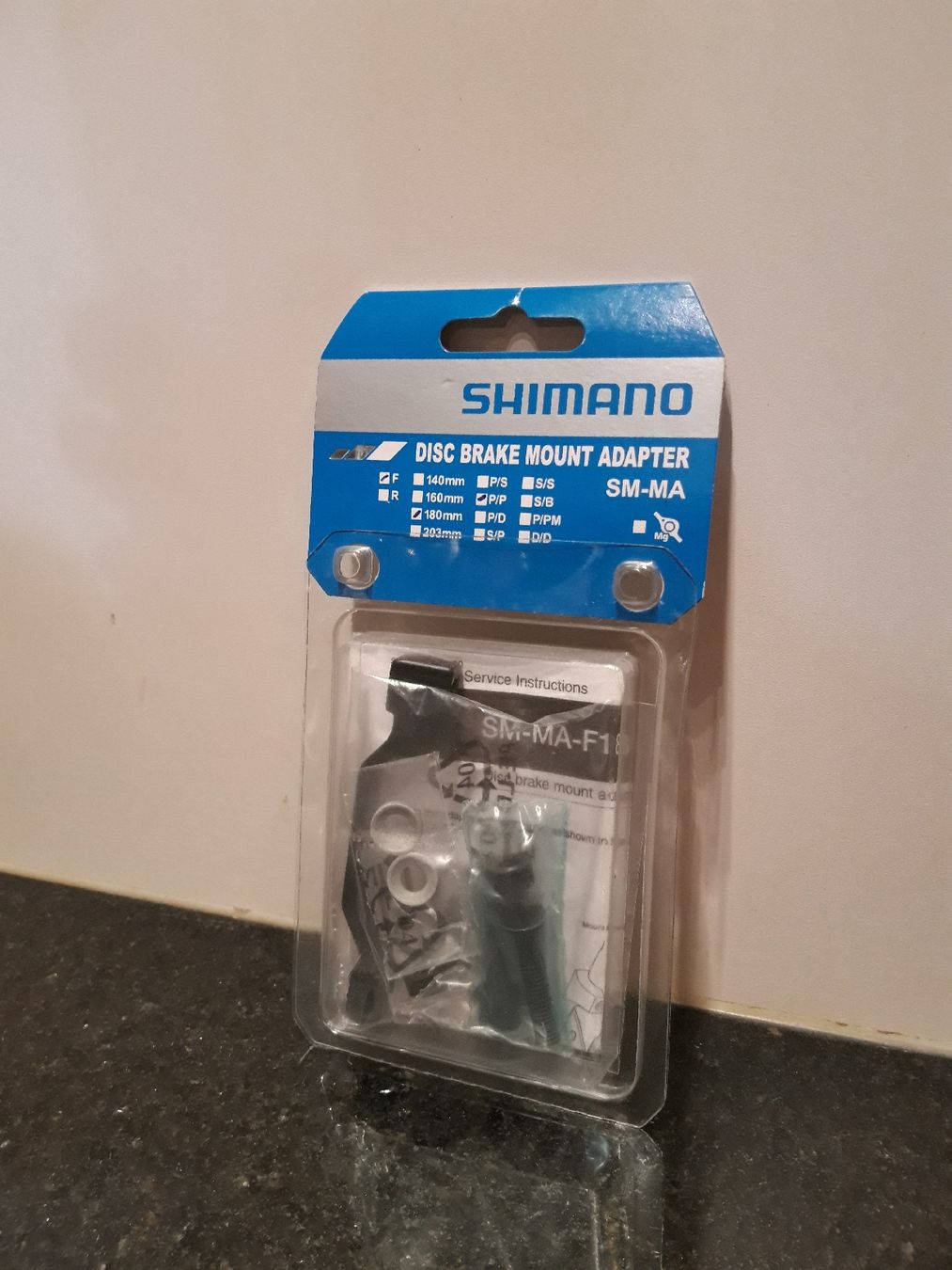 Shimano Pezzi di ricambio: Shimano Scheibenbremsen Adapter – Nuovo e nell'imballaggio originale da Basel venduto da unk_t572