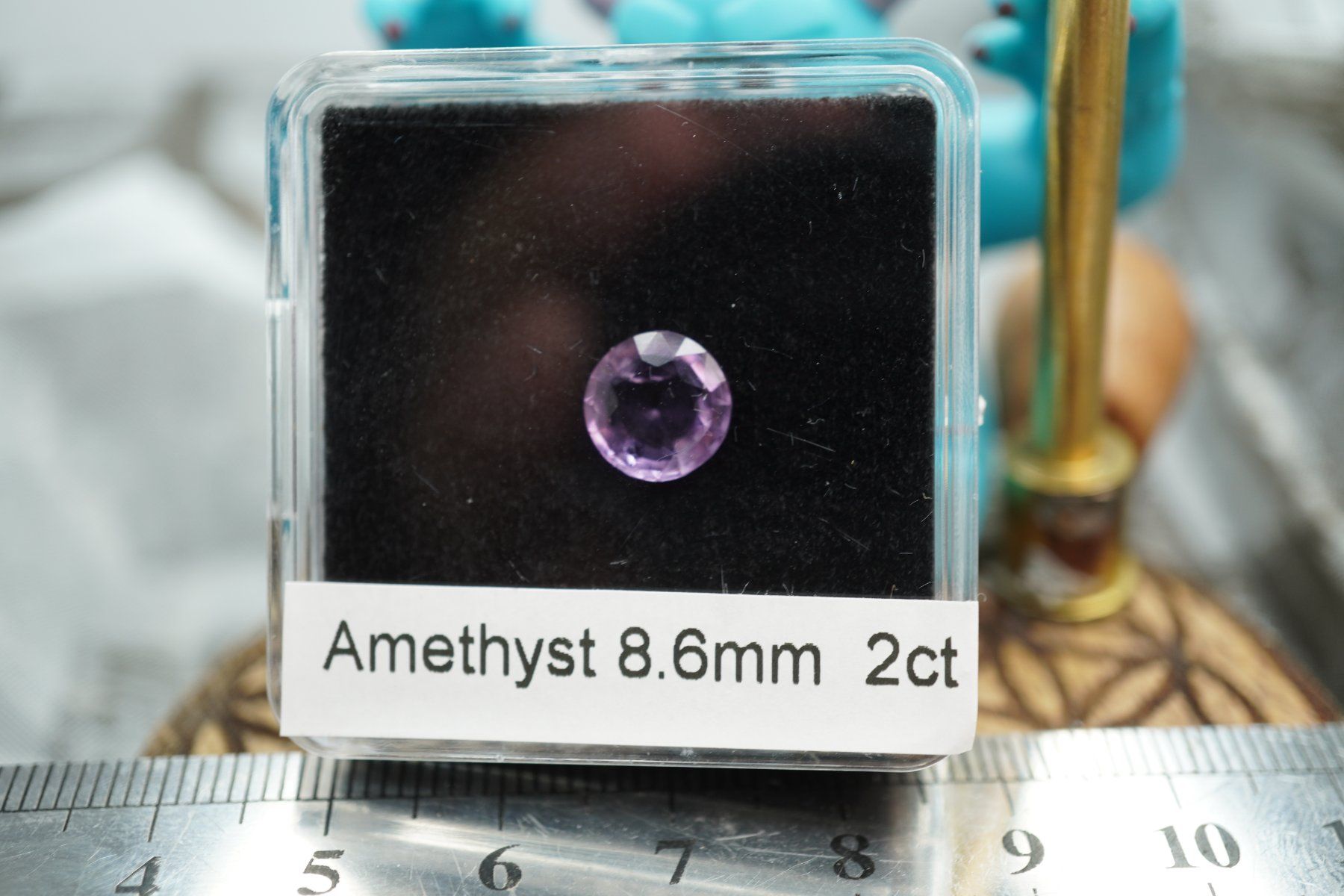 Pierres précieuses: Amethyst Facettiert      6mm   2ct   Räumung – Neuf avec emballage d'origine à Eschenbach SG par topstone 2