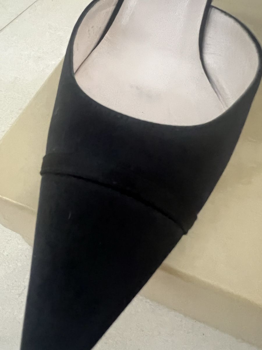 Sergio Rossi Scarpe da donna: Sergio Rossi Satin Schuhe – Usato da Schönenberg ZH venduto da Bosh 4