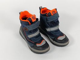 ELEFANTEN Bottes pour enfants noir et orange - Taille 28