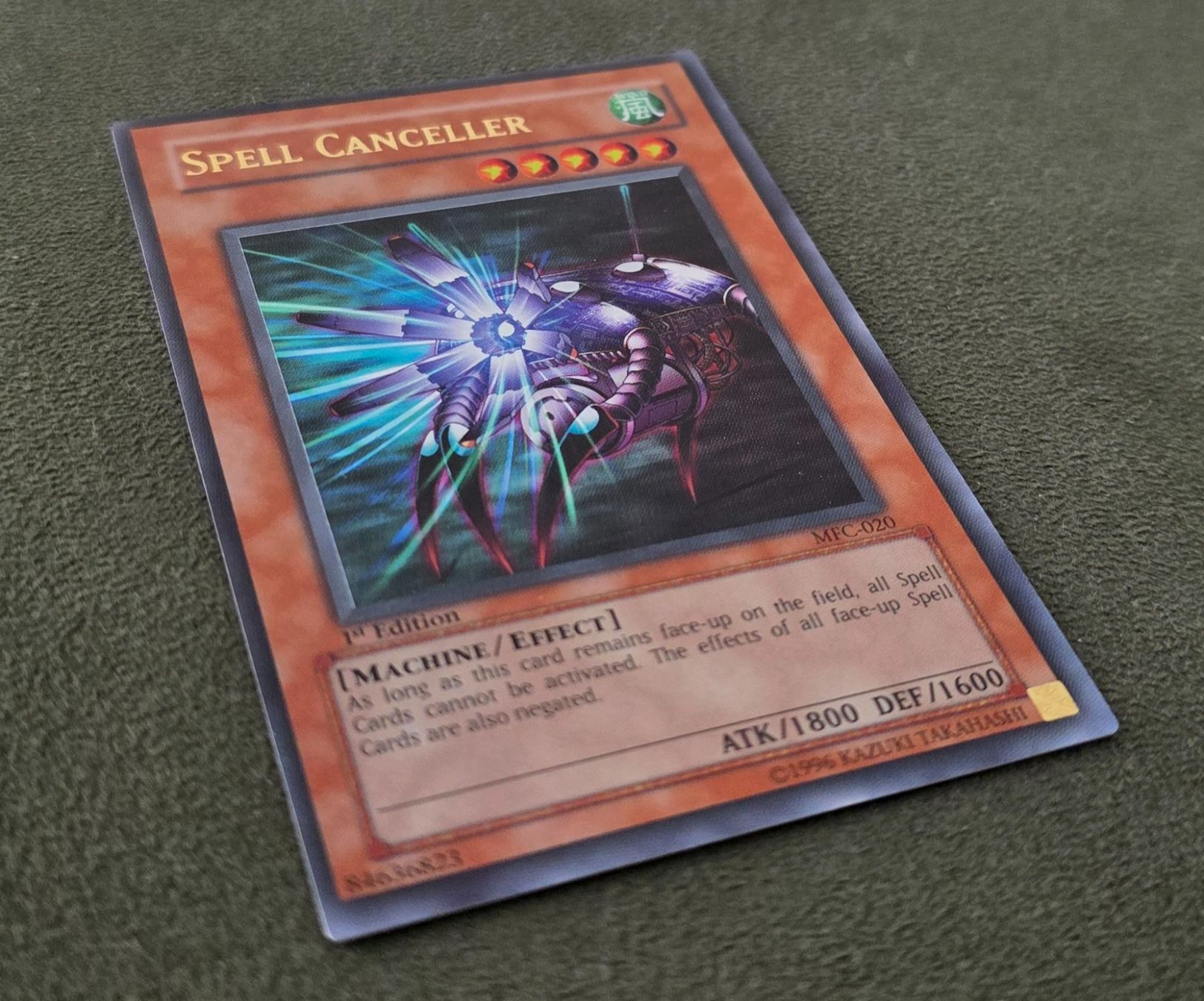 Yugioh Carte collezionabili: Yu-Gi-Oh! 1. Edition MFC-0020 Spell Canceller NM – Usato da Oberwil BL venduto da Autobueb 1