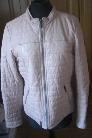 Veste blouson Taille 40 rose pale