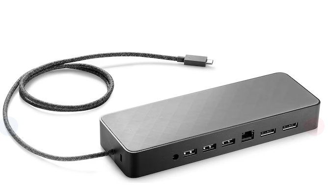 HP USB-C Universal Docking Station HSA-B005DS mit Netzteil ! 1