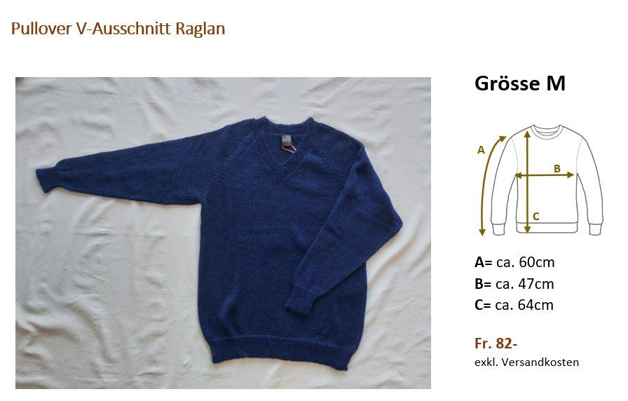 Pullover & Sweatshirts: Pullover Alpaka-Wolle Grösse M – Neu und originalverpackt aus Zuckenriet von Wakonda 2