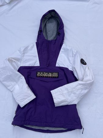 Napapijri Schlupfjacke lila weiss Grösse S guter Zustand