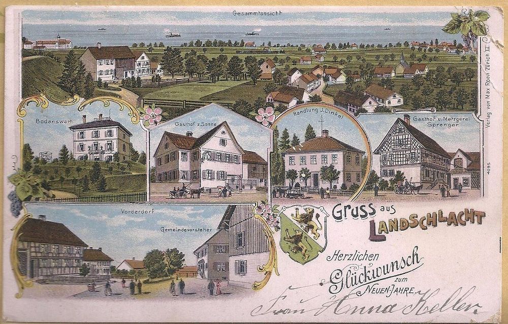 LANDSCHLACHT TGTOP LITHO 1901 Kaufen auf Ricardo