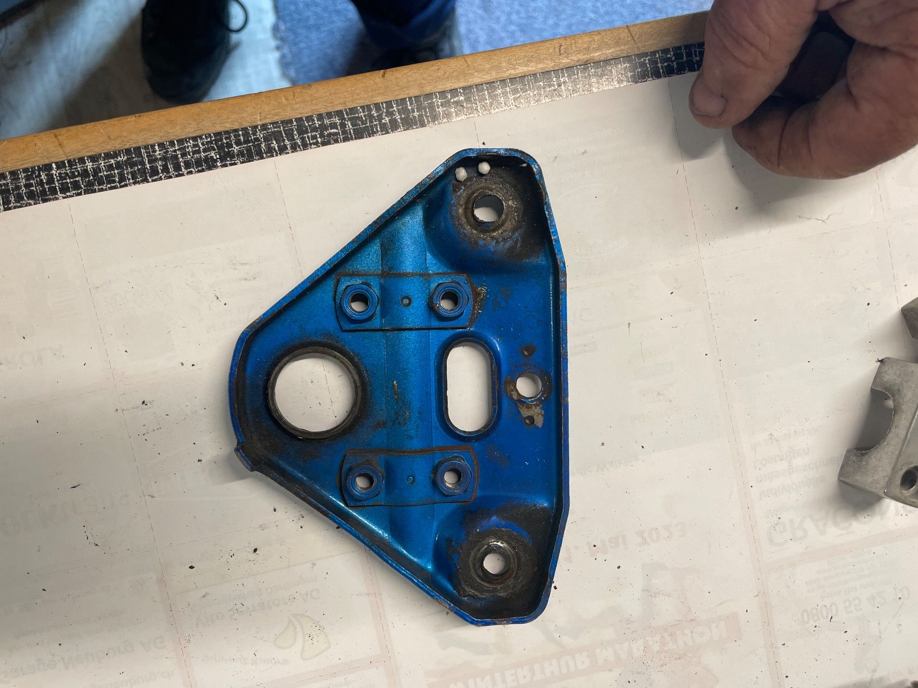 Puch Mofas: Töffli Puch X30,  Maxi Gabelplatte, Gabelbrücke mit Kl – Gebraucht aus Thayngen von stammsani 1