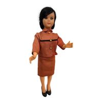 Vintage - Damenhafte Puppe, original , 21 cm gross