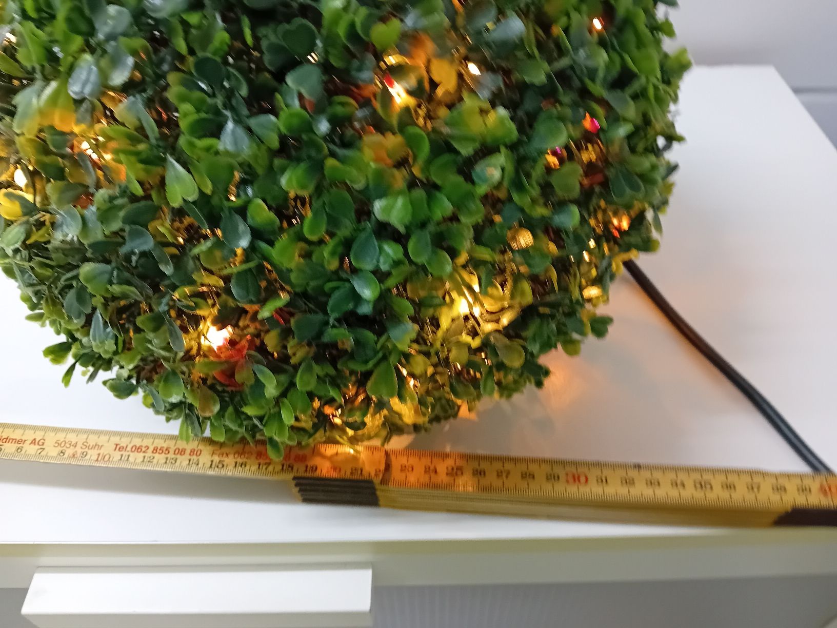 Pfister Tutte le decorazioni: Garten Kugel Buchsbaum mit Beleuchtungoder ohne., neuwertig! – Nuovo (secondo la descrizione) da Villmergen venduto da elk_h6yr 5