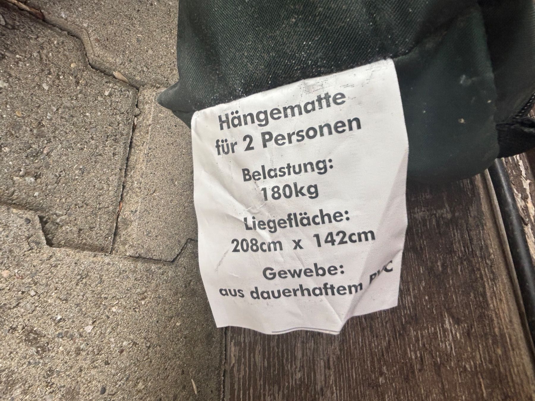Amache: Holzhängematte mit Gestell – Usato da Wilderswil venduto da heirassa 3