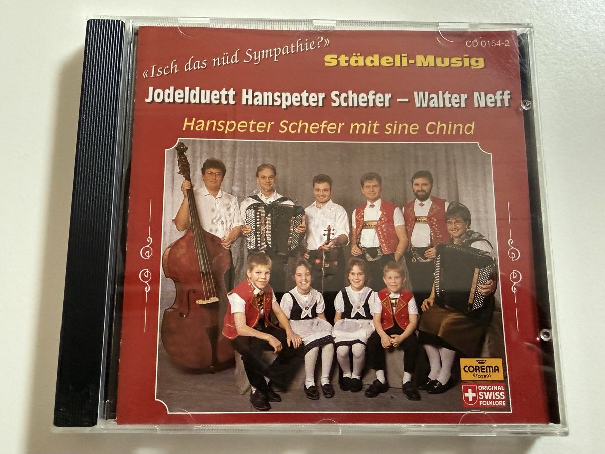 CDs: CD Jodelduett Hanspeter Schefer Walter Neff CD 0154-2 – D'occasion à Oberried Brienz par Chyara