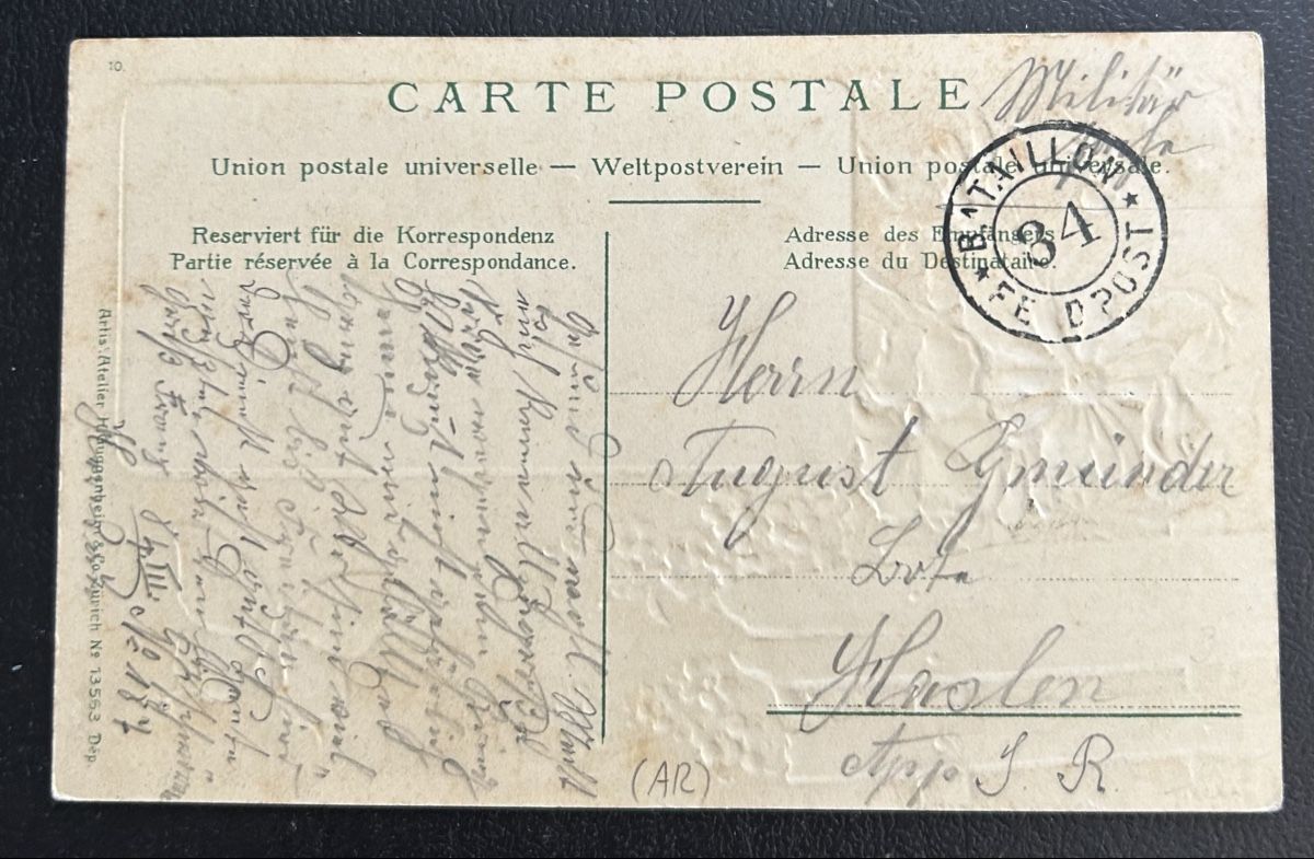 Cartoline postali: Prägekarte Herisau  – Usato da Horw venduto da Tellbub 1