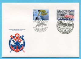 Combobrief Gemeinschaftsaugabe Schweiz - Frankreich 1985