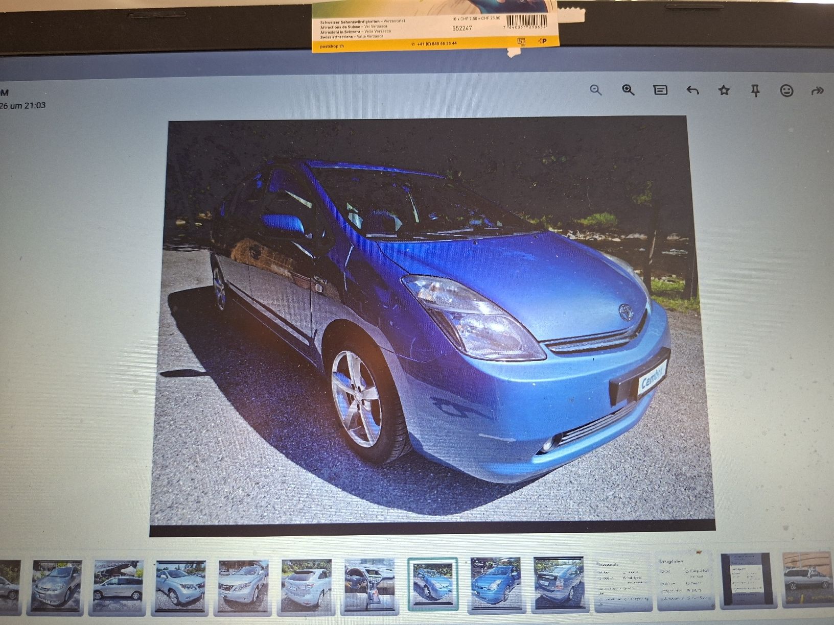 Toyota Automobili: Toyota Prius  – Usato da Zürich venduto da imm_qm7t 1