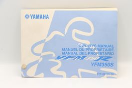 Yamaha Quad YFM350S 2003 Betriebsanleitung