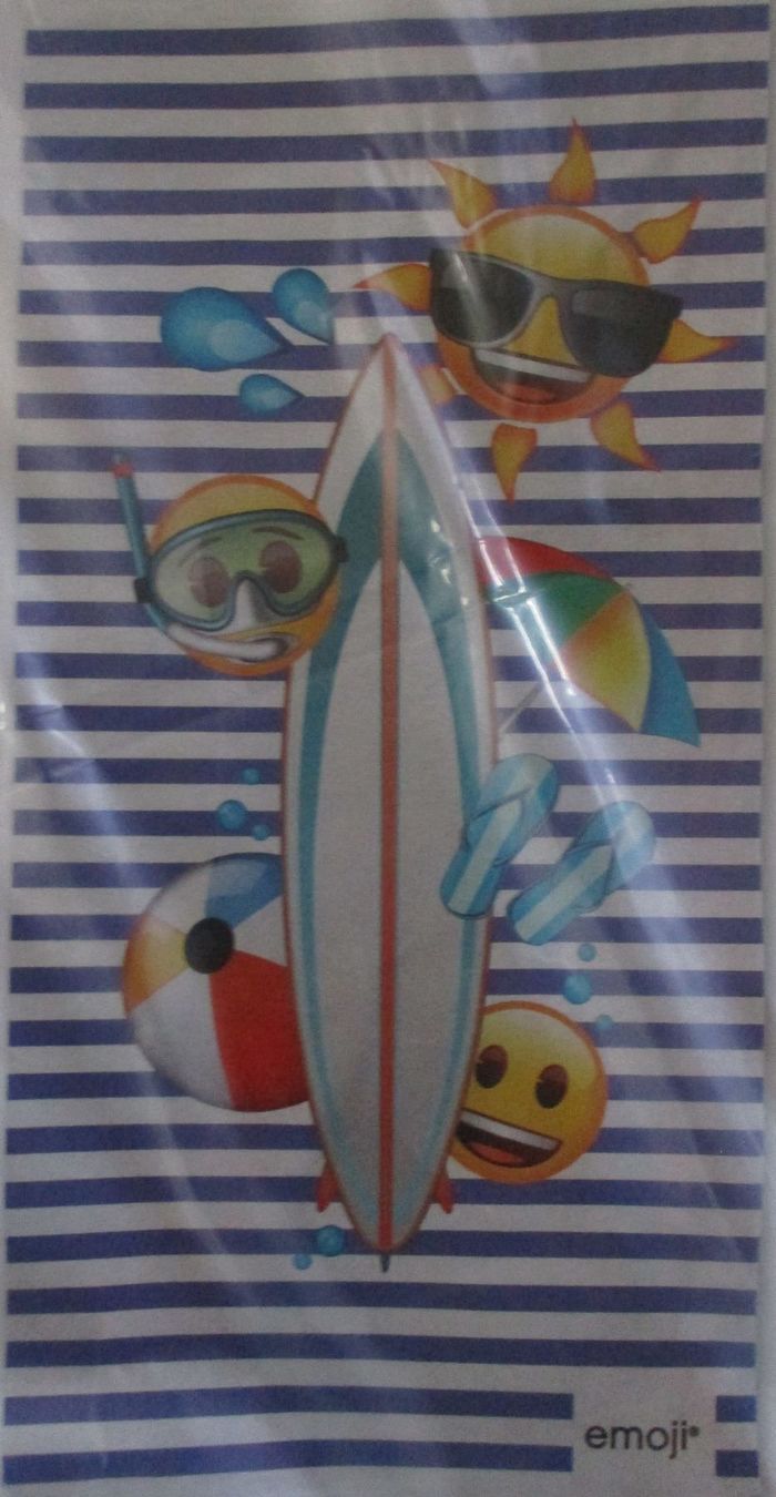 Teli da bagno: Badetuch / emoji Sommer – Nuovo e nell'imballaggio originale da Flumenthal venduto da novbra