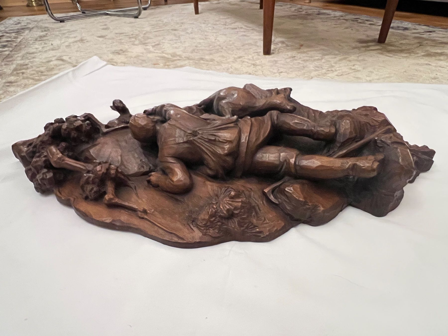 Sculture & Statue: Relief des Brienzer Schnitzer Viktor Huggler-Michel – Usato da Biel/Bienne venduto da Jomazi 2