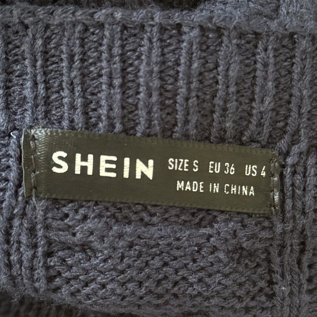 Shein Vestiti: SHEIN Robe Bleue Manches Longues - Taille S – Usato da Vevey venduto da secondlifevevey 3