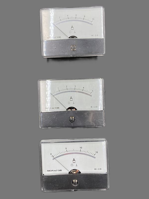Mesurer: MONACOR | Einbauinstrument | PM-3/5A | Amperemeter – Neuf (Voir description) à Wittenbach par Restwert_St-Gallen 1