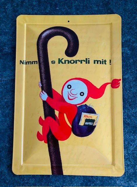 Knorr Insegne: Knorr Metalltafeln – Nuovo e nell'imballaggio originale da Leytron venduto da agastache57 1