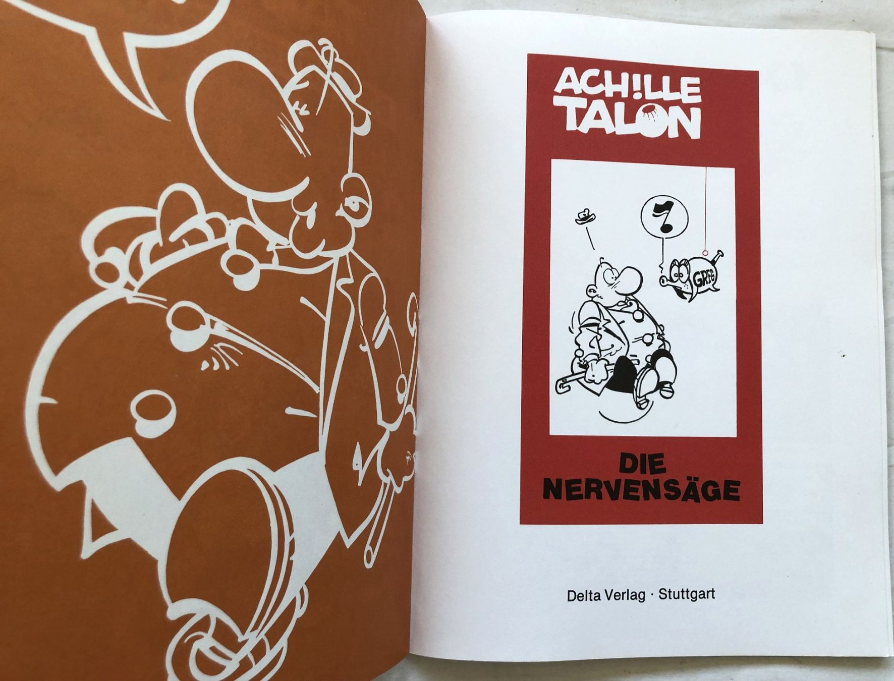 Comics: Achille Talon - Band 1 - Die Nervensäge - SC – Gebraucht aus Schaffhausen von durruti 1