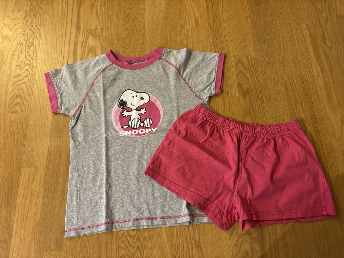 Pigiama & Simili: Pyjama Snoopy grau pink  164 – Usato da Rünenberg venduto da ZwergLi100
