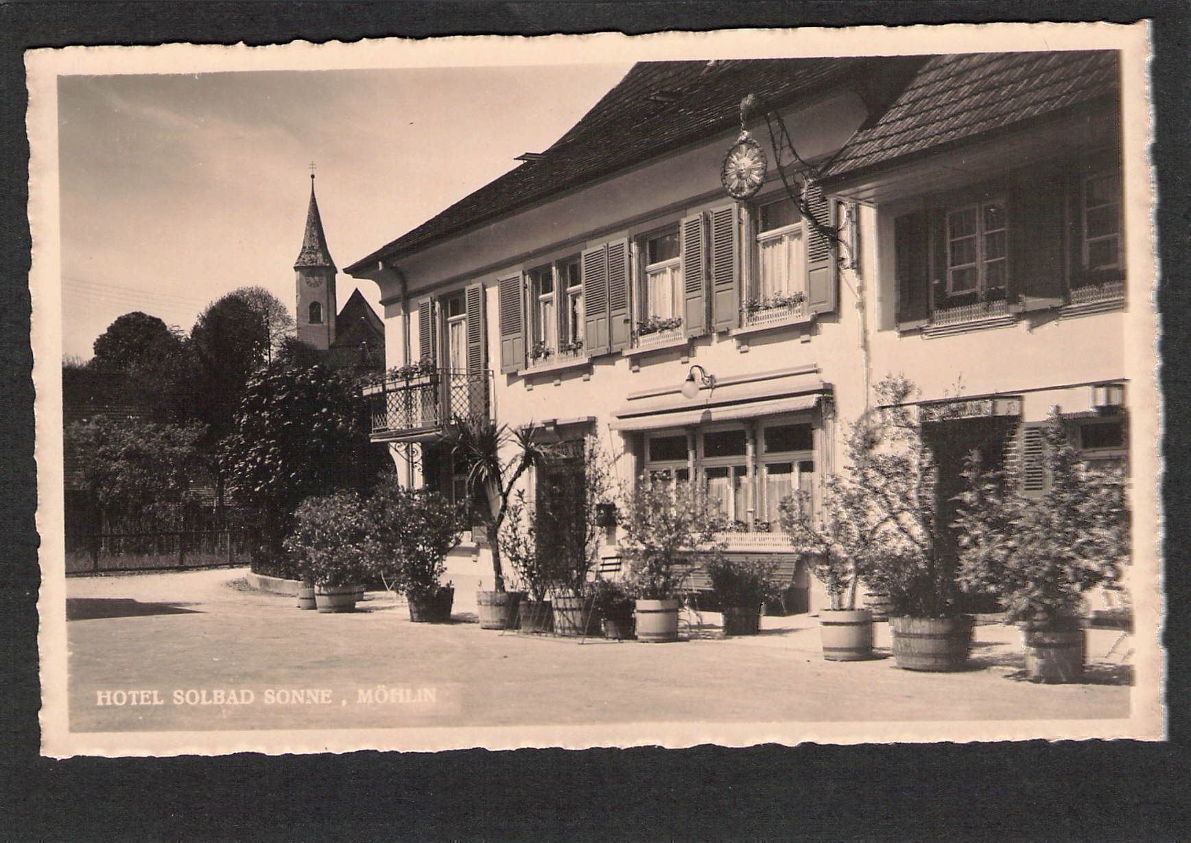 Cartoline postali: AK.AG Möhlin,Hotel Solbad Sonne – Usato da Reichenburg venduto da Pipo-67