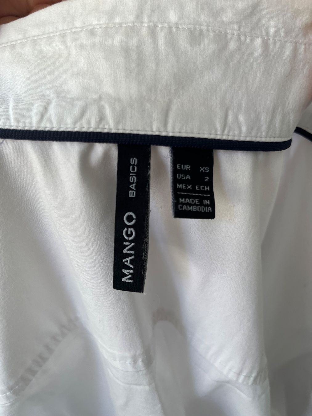 Mango Chemisiers: Damen Bluse weiss Grösse XS – D'occasion à Zürich par giu_j77x 3