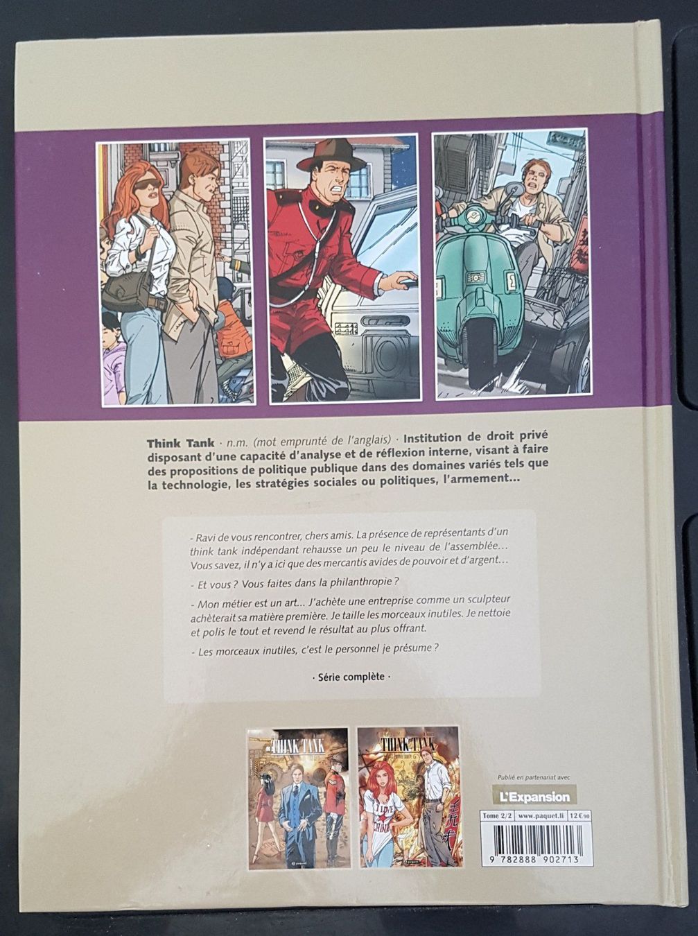 Fumetti: Think Tank  N 2  E.O.  Private equity   (T.B.E.) – Usato da Prévonloup venduto da bitume1975 2