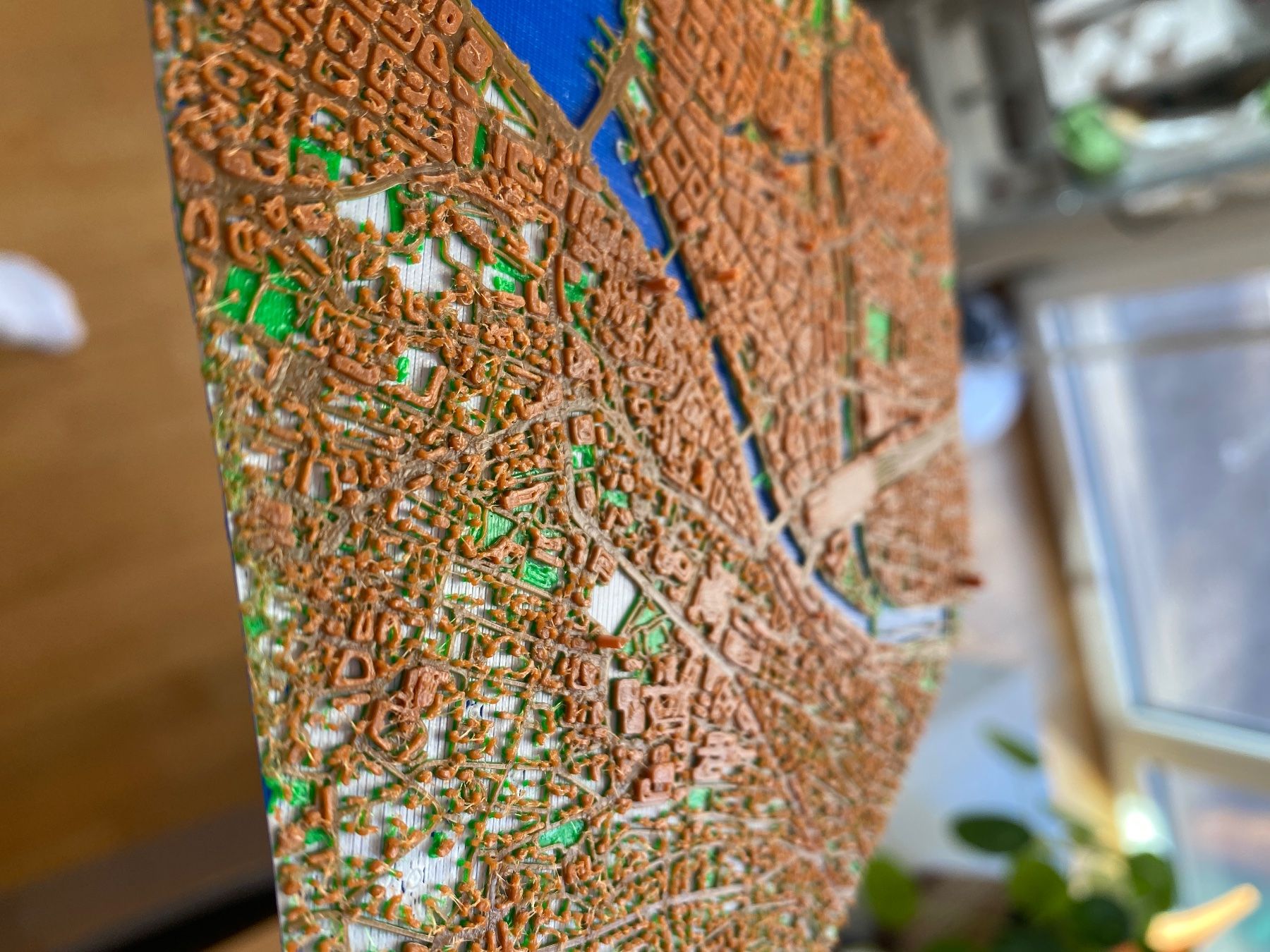 Alle Dekorationen: Unique Zurich map 3D printed! – Neu (gemäss Beschreibung) aus Zürich von nic_hx5p 2
