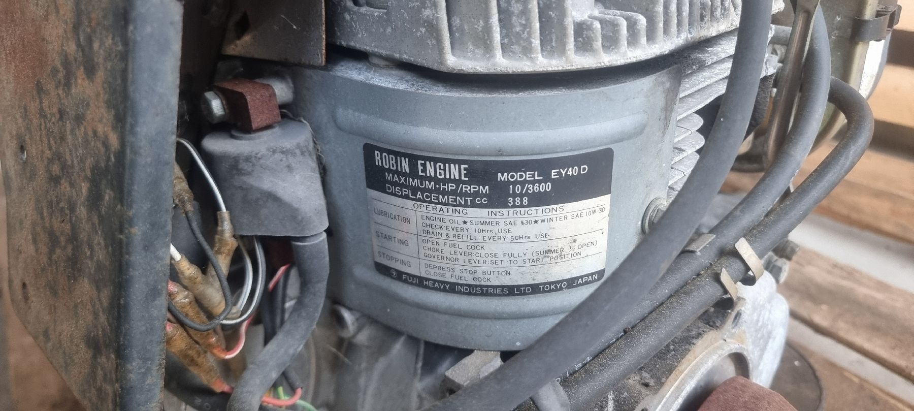 Rapid Tutte le macchine: Rapid Robin Motor – Usato da Gossau SG venduto da zagoor 5