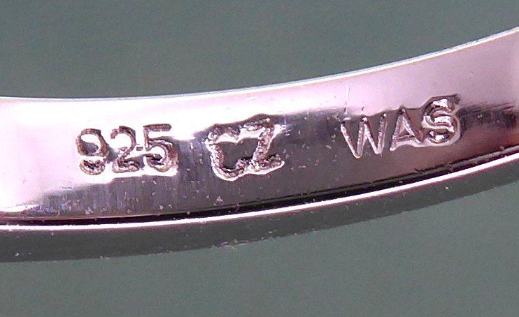 Ringe: Ring 925 Silber mit synthetischem Stein – Gebraucht aus Muri AG von silvermouse007 4