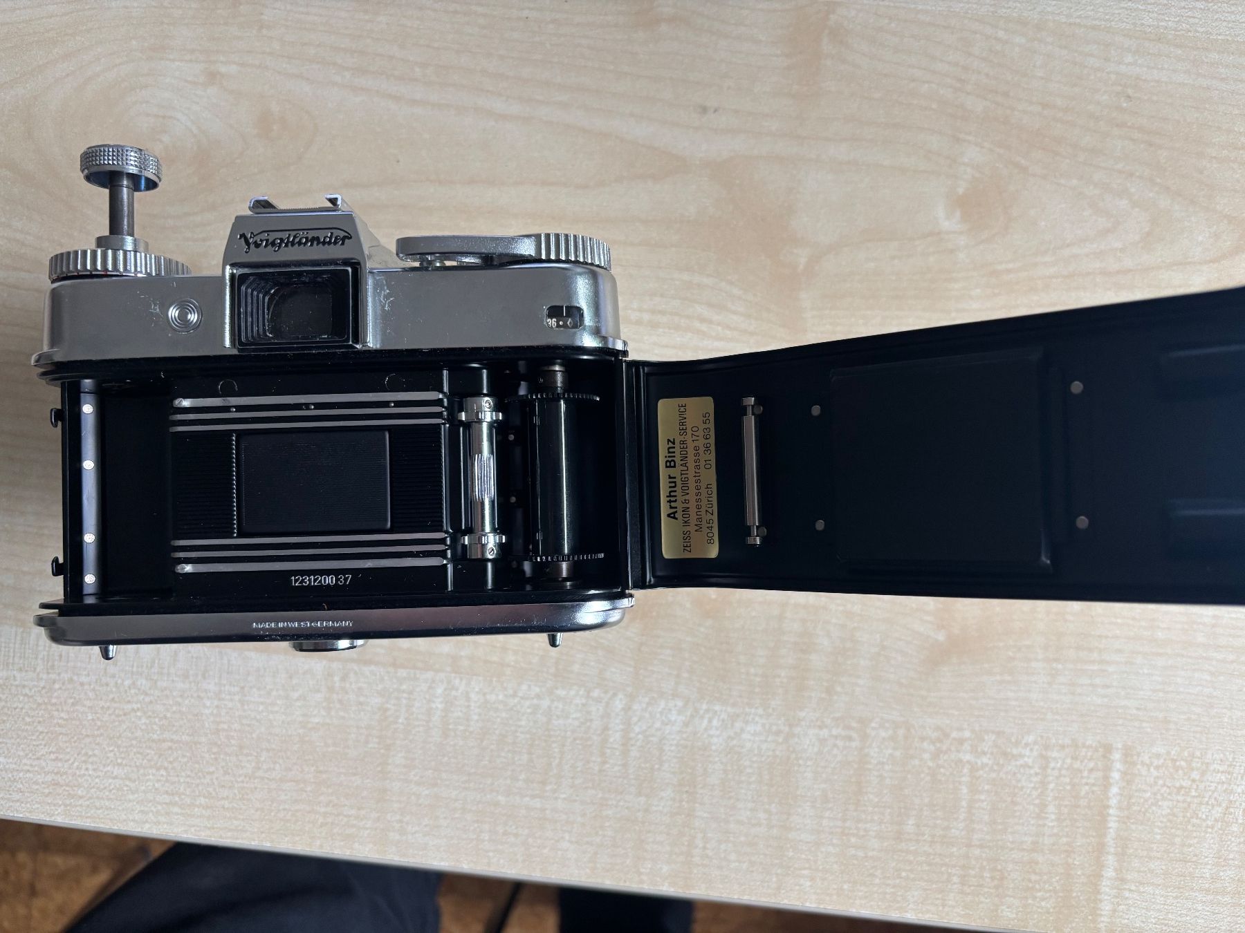 Voigtländer Fotocamera: Voigtländer BESSAMATIC – Difettoso da Herrliberg venduto da Beatfc 3