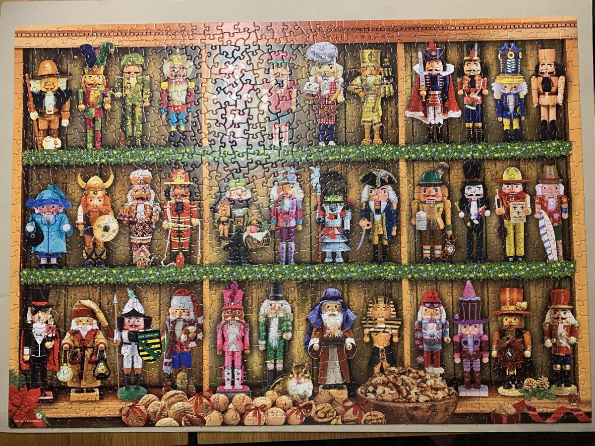 Puzzle: Weihnachtspuzzle Nussknacker 1000 Teile – Usato da Thun venduto da Chrabu 1