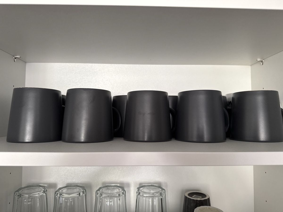 Ikea Tazze: 12 Tassen grau Keramik – Usato da Kappel SO venduto da CL1999 1