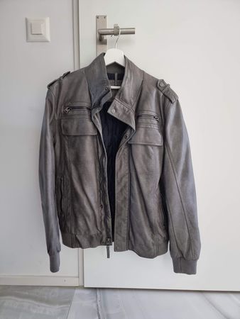 Lederjacke Calvin Klein