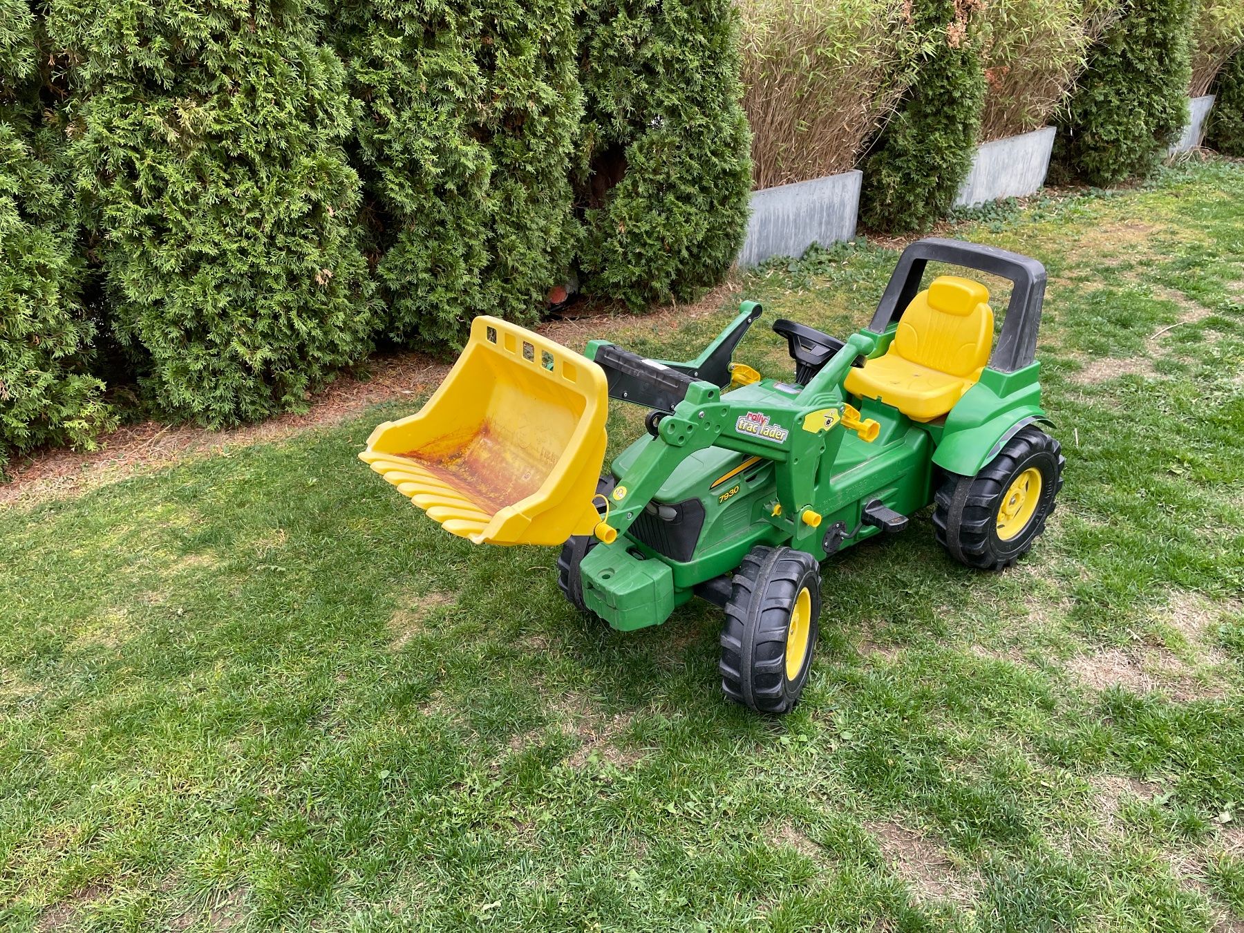 Rolly Toys Fahrzeuge für Kinder: Tret Traktor mit Anhänger – Gebraucht aus Saland von ricci018 4