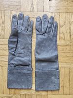 Women's gloves, Mango, genuine leather